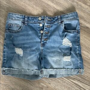 Girls denim shorts